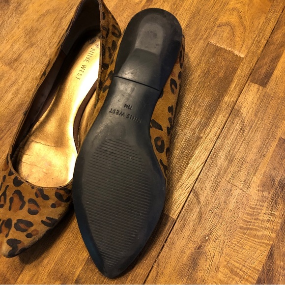 Nine West cheetah print flats - Picture 3 of 4